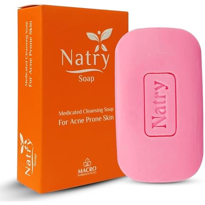Natry soap for acne prone skin 100gm - Image 1